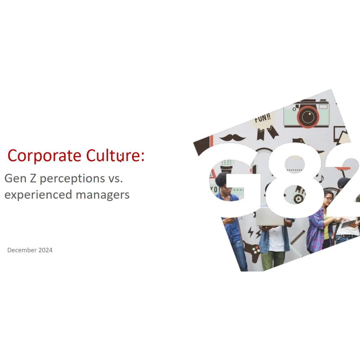 Do Generation Z and managers agree on what a healthy company culture looks like?